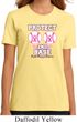 Ladies Breast Cancer Shirt Protect 2nd Base Organic Tee T-Shirt