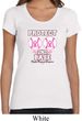 Ladies Breast Cancer Shirt Protect 2nd Base Scoop Neck Tee T-Shirt
