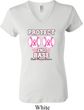 Ladies Breast Cancer Shirt Protect 2nd Base V-neck Tee T-Shirt