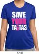 Ladies Breast Cancer Shirt Save Your Tatas Moisture Wicking Tee