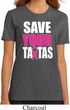 Ladies Breast Cancer Shirt Save Your Tatas Organic Tee T-Shirt