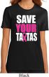 Ladies Breast Cancer Shirt Save Your Tatas Organic Tee T-Shirt