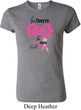 Ladies Breast Cancer Shirt Yes, They're Fake Crewneck Tee T-Shirt