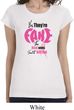 Ladies Breast Cancer Shirt Yes, They're Fake Longer Length Tee