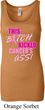 Ladies Breast Cancer Tanktop Kicked Cancers Ass Longer Length Tank Top