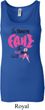 Ladies Breast Cancer Tanktop Yes, They're Fake Longer Length Tank Top