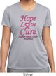 Ladies Breast Cancer Tee Hope Love Cure Dry Wicking T-shirt