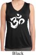 Ladies Brushstroke Aum Sleeveless Moisture Wicking Tee