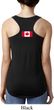 Ladies Canadian Flag Back Print Ideal Racerback
