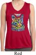 Ladies Cat Tank Top Love Cat Dry Wicking Sleeveless Shirt