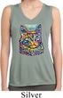 Ladies Cat Tank Top Love Cat Dry Wicking Sleeveless Shirt