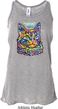 Ladies Cat Tank Top Love Cat Flowy Racerback