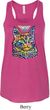 Ladies Cat Tank Top Love Cat Flowy Racerback