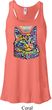 Ladies Cat Tank Top Love Cat Flowy Racerback