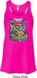 Ladies Cat Tank Top Love Cat Flowy Racerback