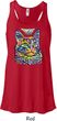 Ladies Cat Tank Top Love Cat Flowy Racerback