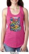 Ladies Cat Tank Top Love Cat Ideal Racerback