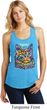 Ladies Cat Tank Top Love Cat Racerback Tanktop