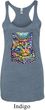 Ladies Cat Tank Top Love Cat Tri Blend Racerback