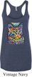 Ladies Cat Tank Top Love Cat Tri Blend Racerback