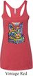 Ladies Cat Tank Top Love Cat Tri Blend Racerback