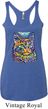 Ladies Cat Tank Top Love Cat Tri Blend Racerback