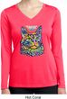 Ladies Cat Tee Love Cat Dry Wicking Long Sleeve