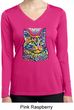 Ladies Cat Tee Love Cat Dry Wicking Long Sleeve