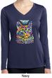 Ladies Cat Tee Love Cat Dry Wicking Long Sleeve