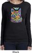 Ladies Cat Tee Love Cat Long Sleeve Shirt