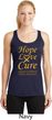 Ladies Childhood Cancer Awareness Hope Love Cure Dry Wicking Racerback