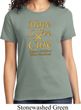 Ladies Childhood Cancer Awareness Hope Love Cure T-shirt