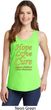 Ladies Childhood Cancer Awareness Hope Love Cure Tank Top