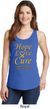 Ladies Childhood Cancer Awareness Hope Love Cure Tank Top