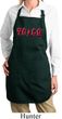 Ladies Classic Rock Yoga Full Length Apron with Pockets