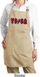 Ladies Classic Rock Yoga Full Length Apron with Pockets
