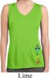 Ladies Colored Chakras Bottom Print Sleeveless Moisture Wicking Tee