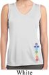 Ladies Colored Chakras Bottom Print Sleeveless Moisture Wicking Tee