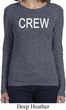 Ladies Crew Long Sleeve Shirt