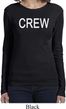 Ladies Crew Long Sleeve Shirt