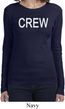 Ladies Crew Long Sleeve Shirt
