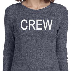 Ladies Crew Long Sleeve Shirt