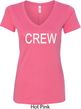 Ladies Crew V-neck Shirt
