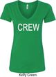 Ladies Crew V-neck Shirt