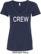 Ladies Crew V-neck Shirt