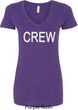 Ladies Crew V-neck Shirt