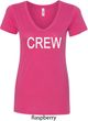 Ladies Crew V-neck Shirt