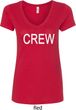 Ladies Crew V-neck Shirt