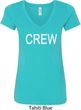 Ladies Crew V-neck Shirt