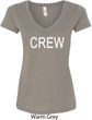 Ladies Crew V-neck Shirt